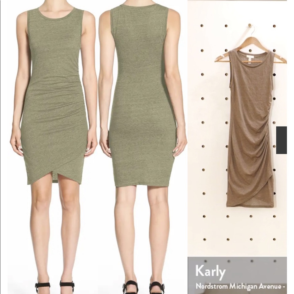 Leith ruched dress